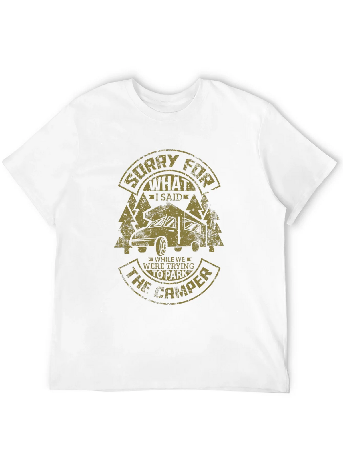 Sorry For What I Said Camper Graphic Tee product image 11