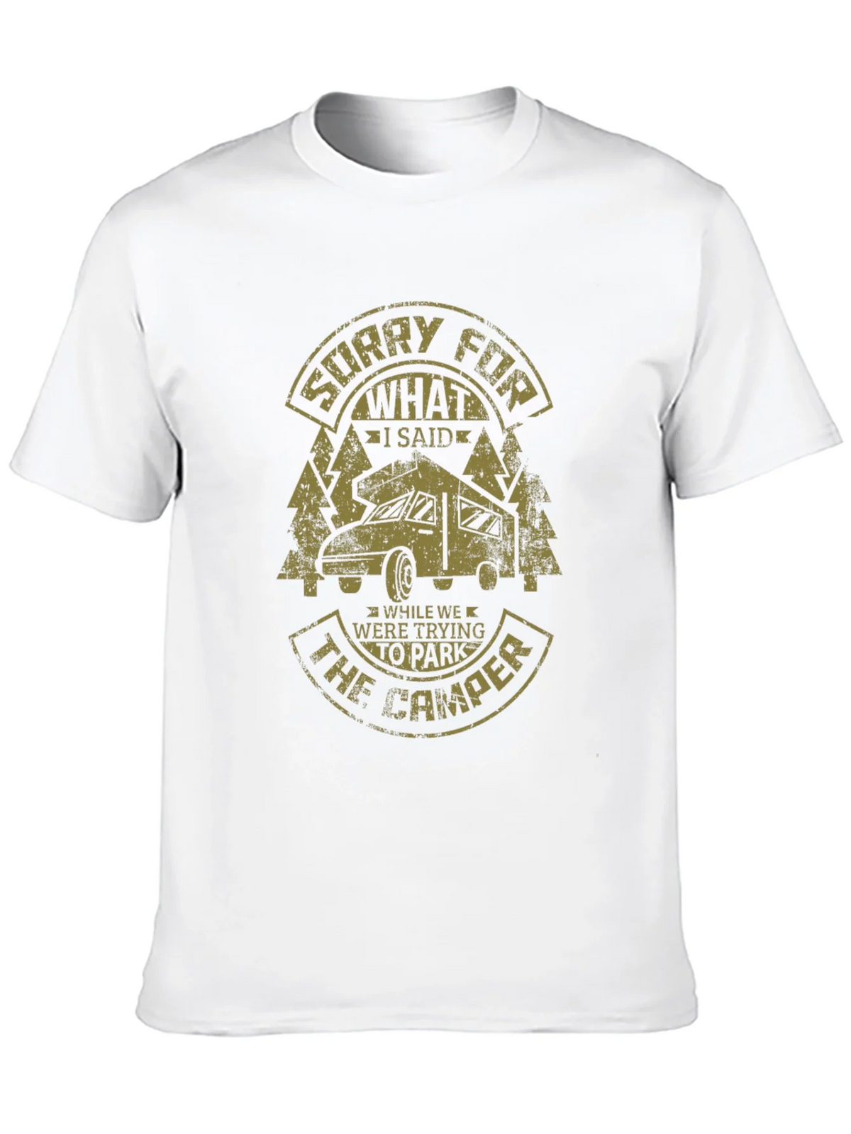 Sorry For What I Said Camper Graphic Tee product image 9