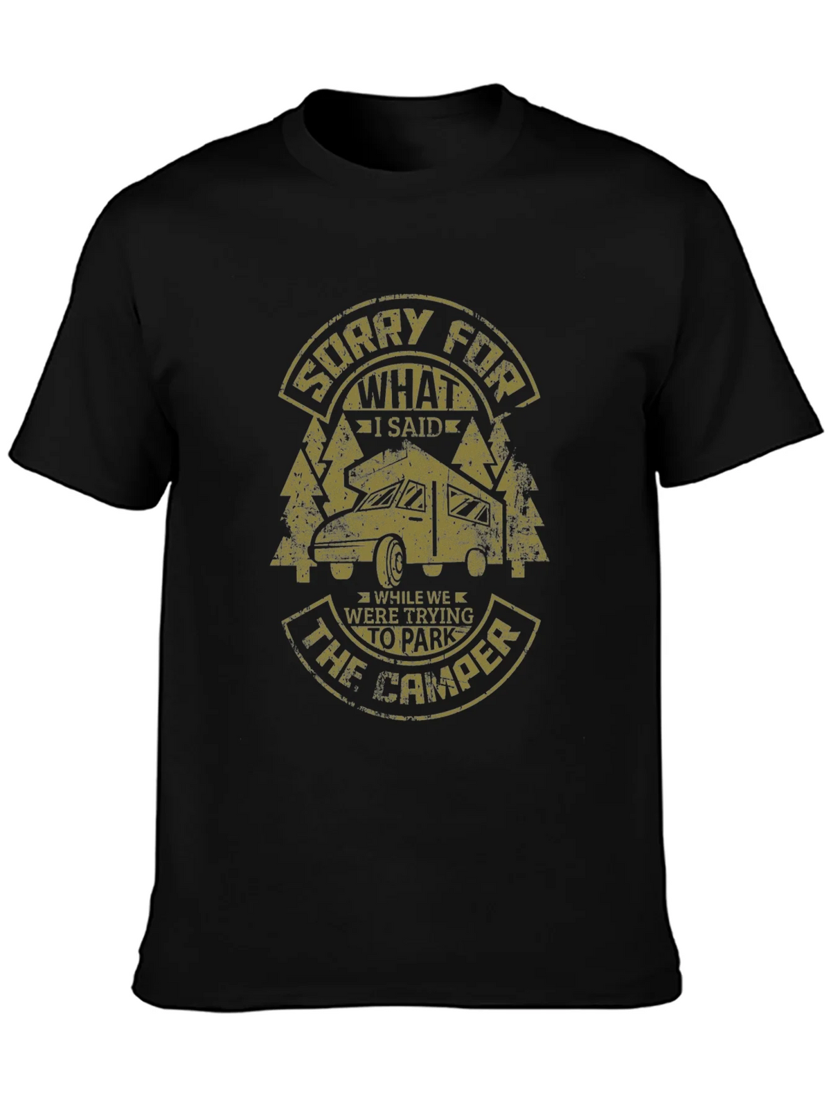 Sorry For What I Said Camper Graphic Tee product image 3