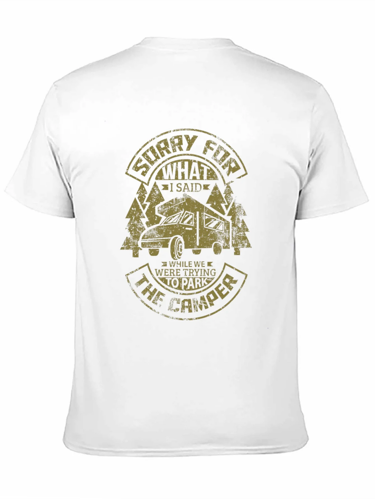 Sorry For What I Said Camper Graphic Tee product image 10