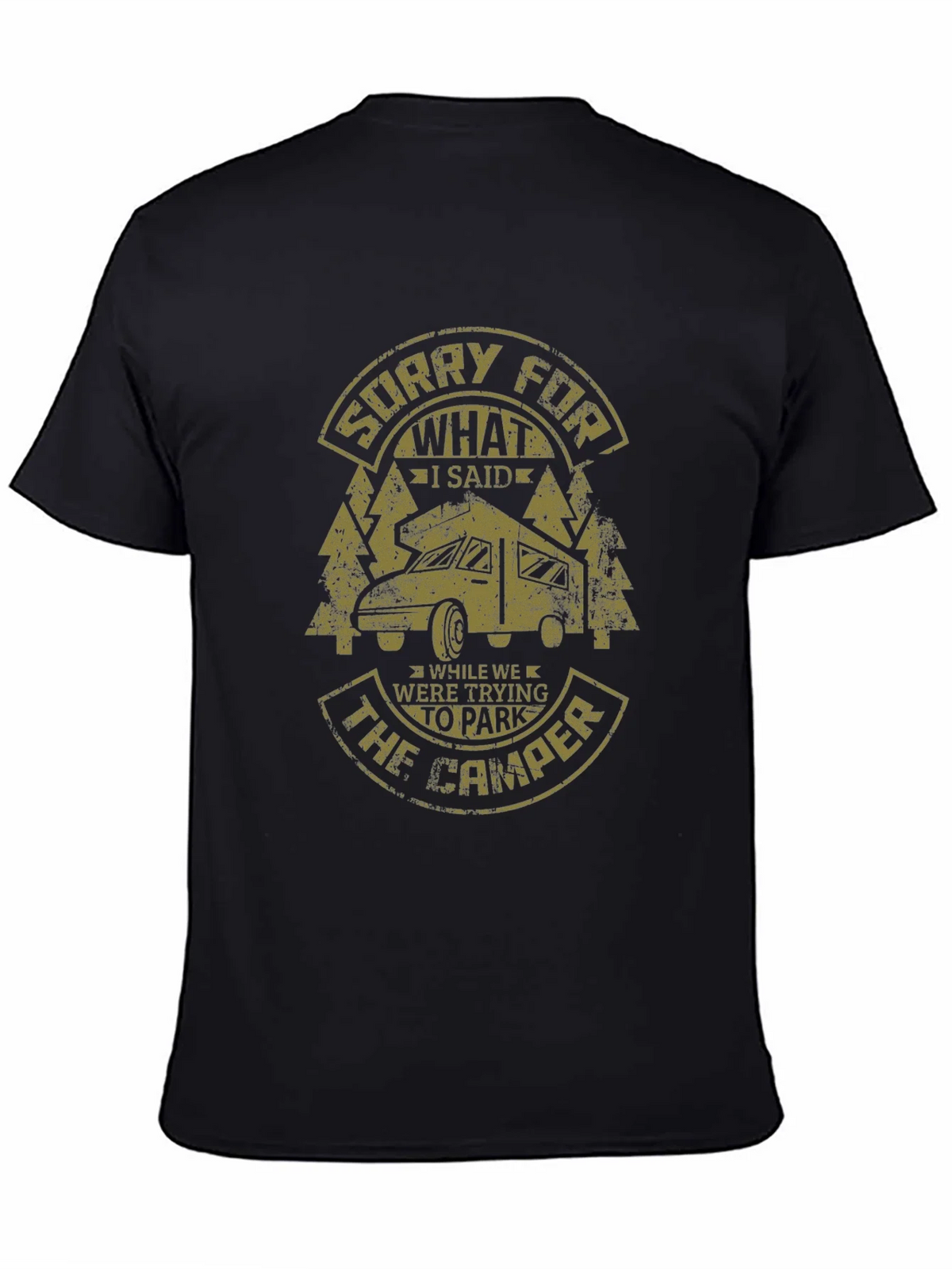 Sorry For What I Said Camper Graphic Tee product image 4