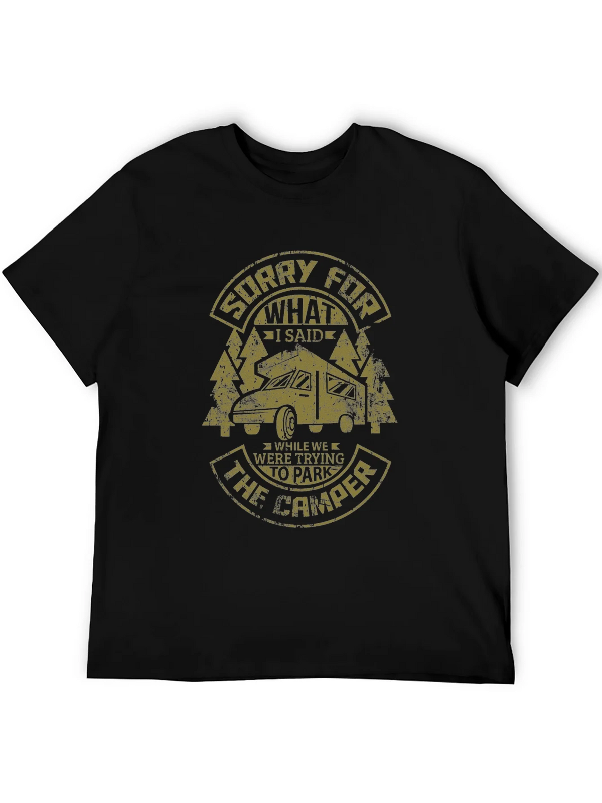 Sorry For What I Said Camper Graphic Tee product image 5