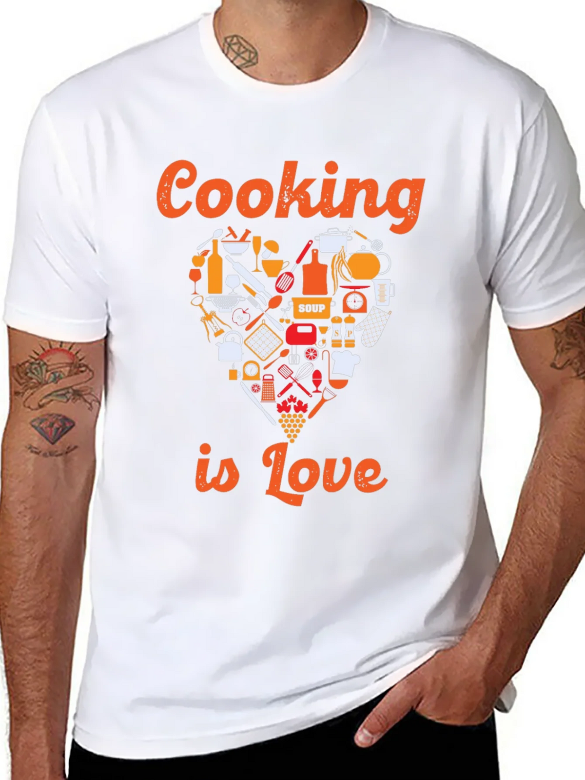 Cooking is Love T-Shirt product image 7
