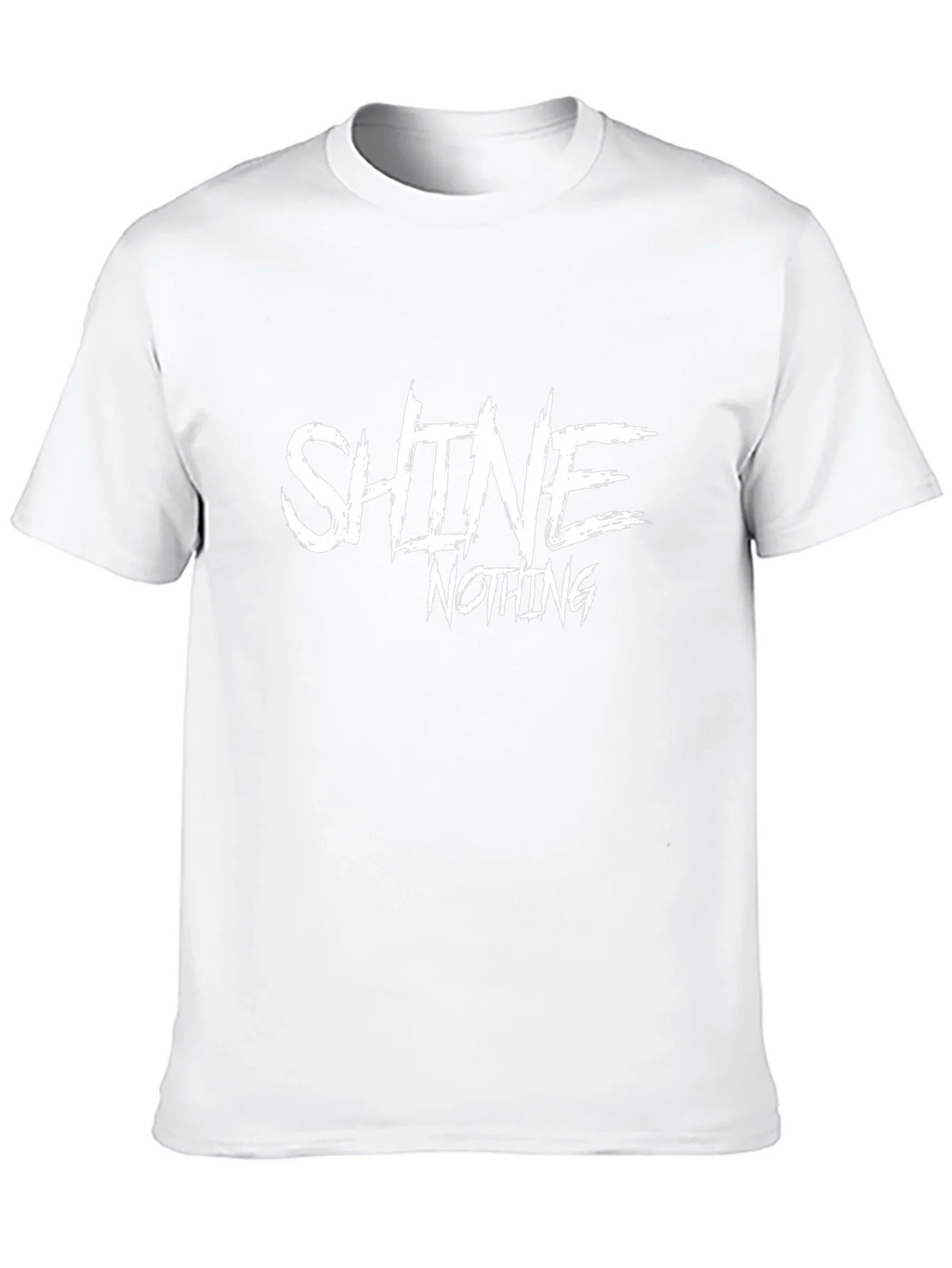 Shine Nothing Graphic Print Black T-Shirt product image 9
