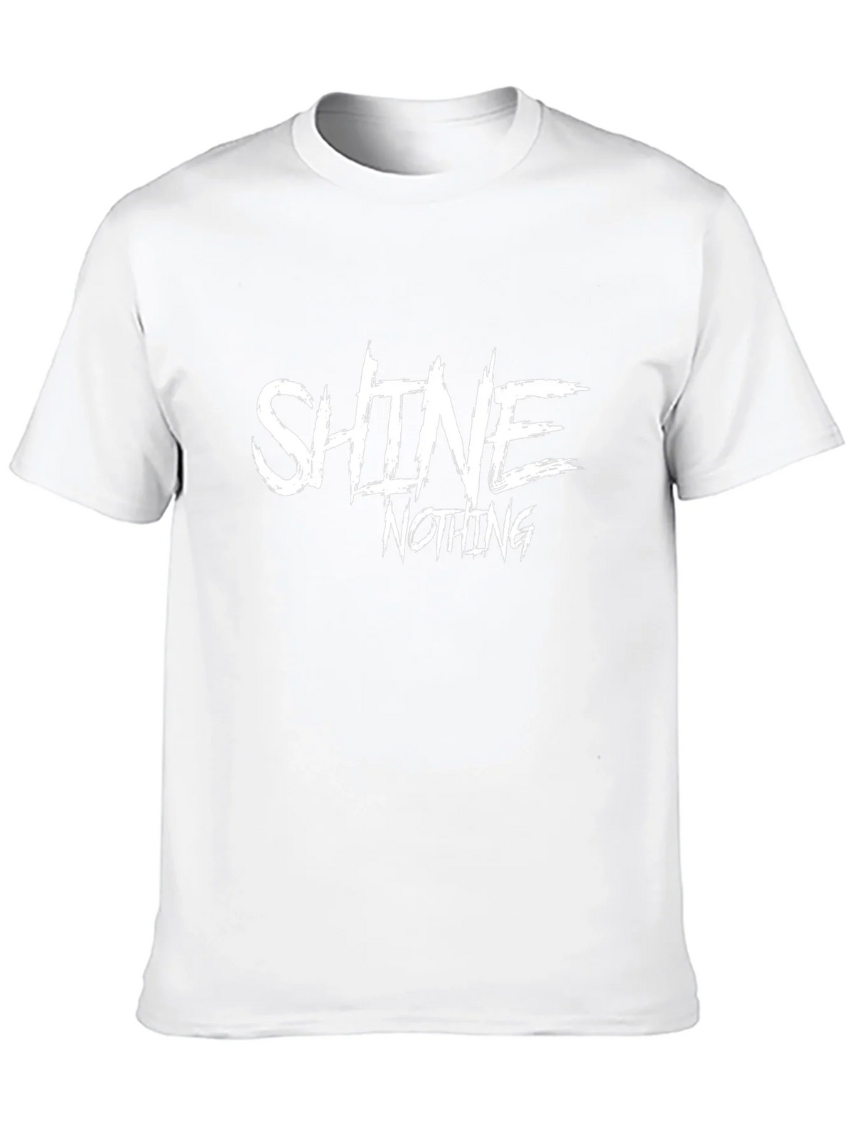 Shine Nothing Graphic Print Black T-Shirt product image 9