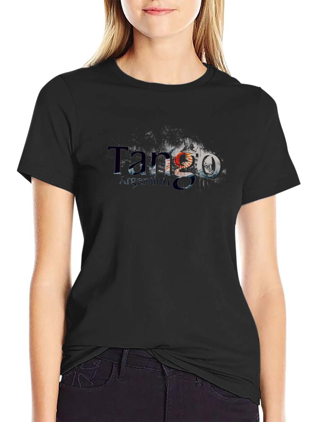 Tango Argentino Graphic Tee - Stylish Black T-Shirt product image 2