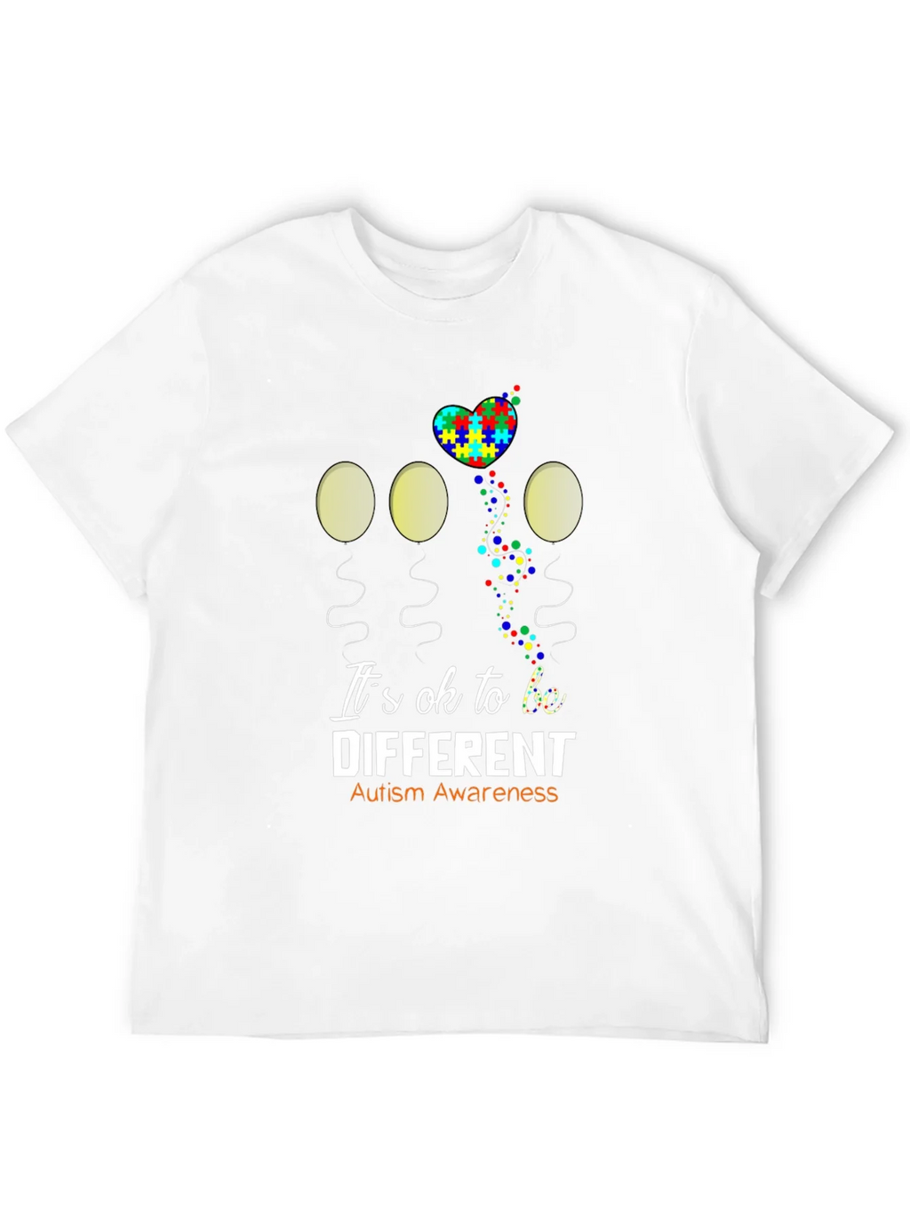 Autism Awareness Graphic T-Shirt - Its OK to be Different product image 11