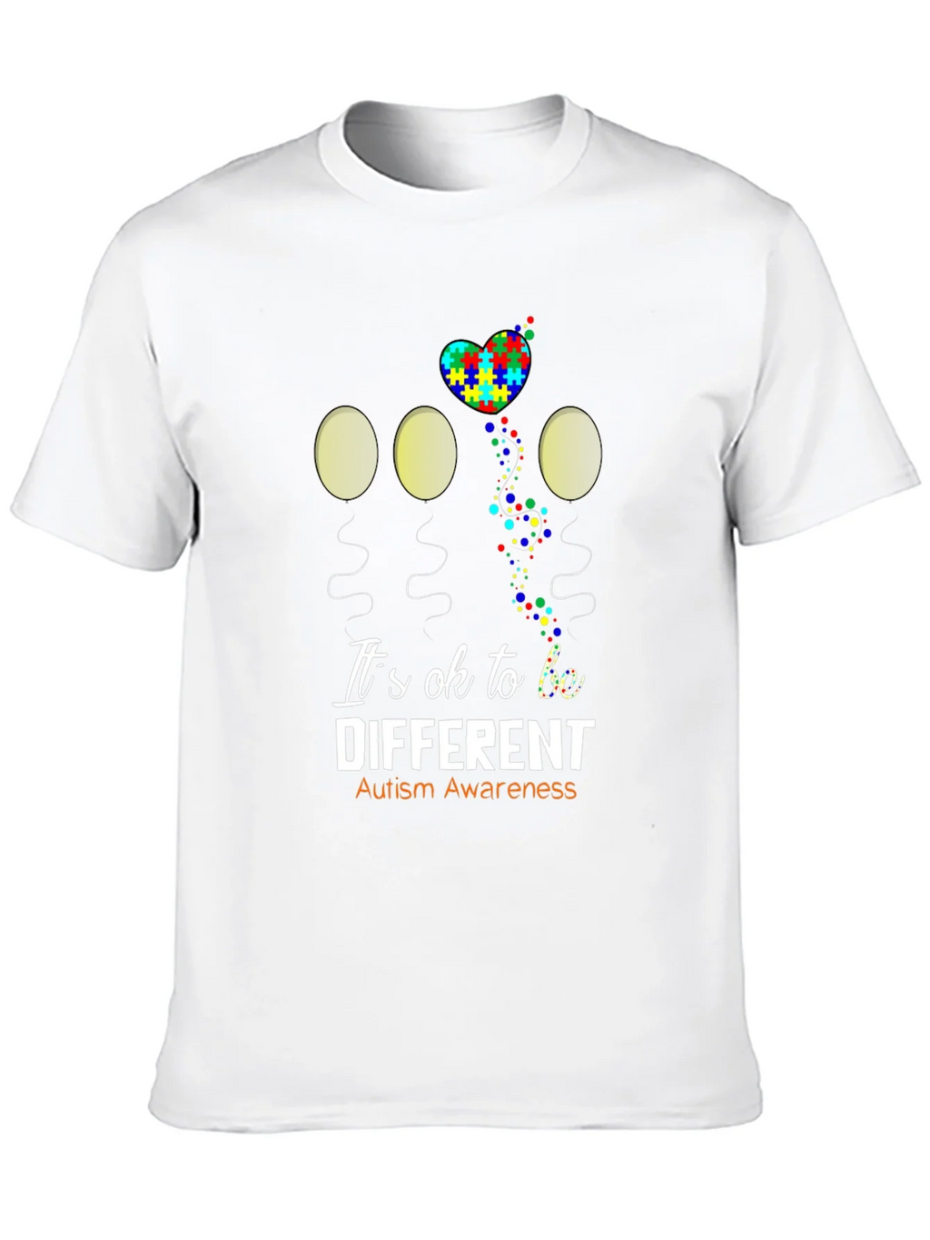 Autism Awareness Graphic T-Shirt - Its OK to be Different product image 9