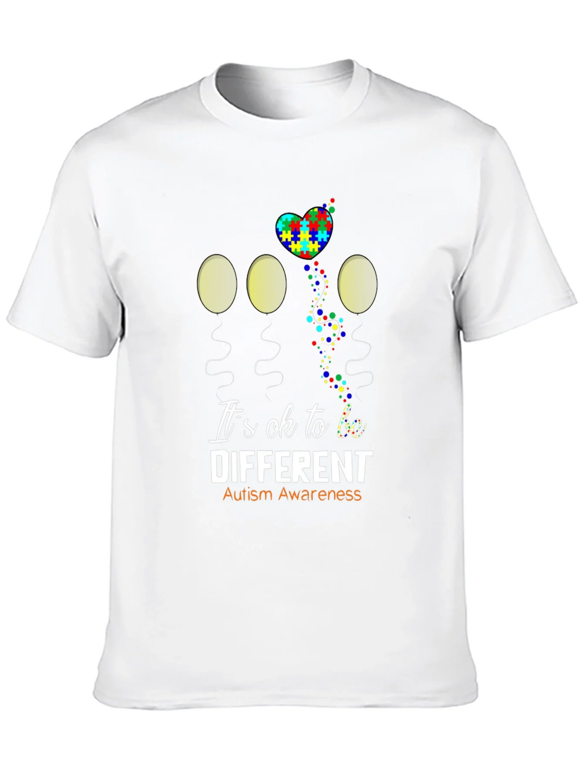 Autism Awareness Graphic T-Shirt - Its OK to be Different product image 9