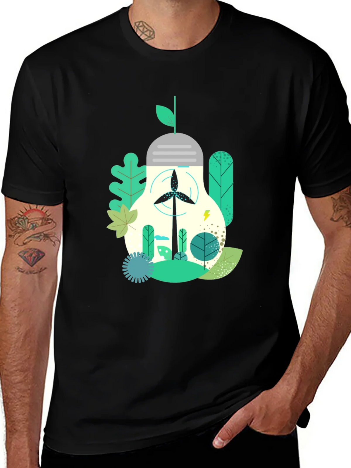 Eco-Friendly Energy T-Shirt product image 1