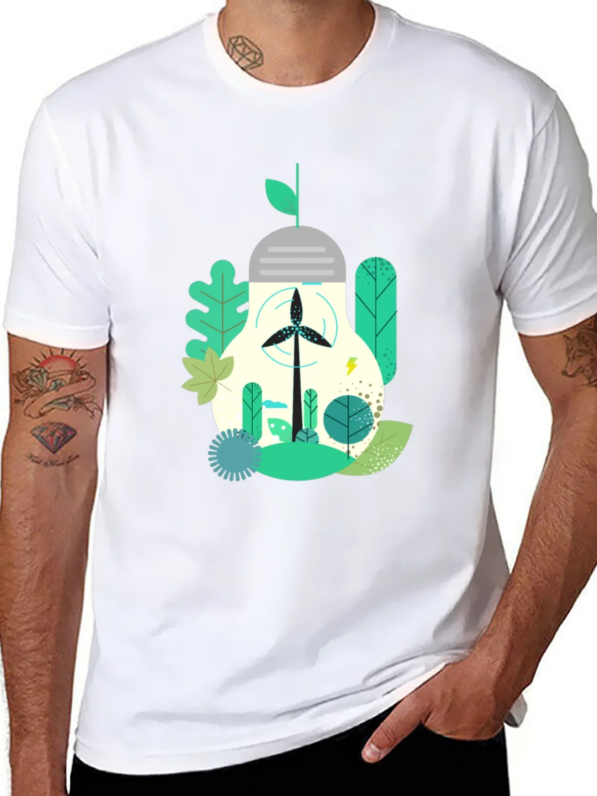 Eco-Friendly Energy T-Shirt product image 7