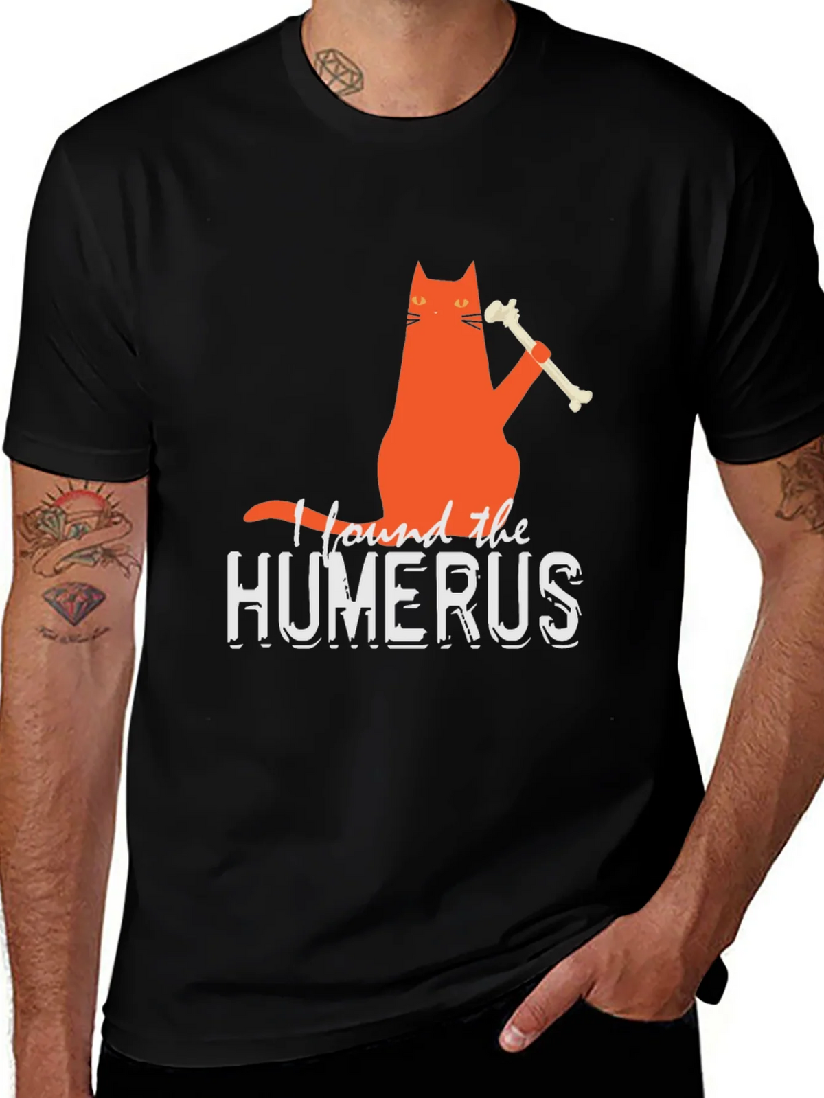 Humorous Cat Humerus T-Shirt product image 1
