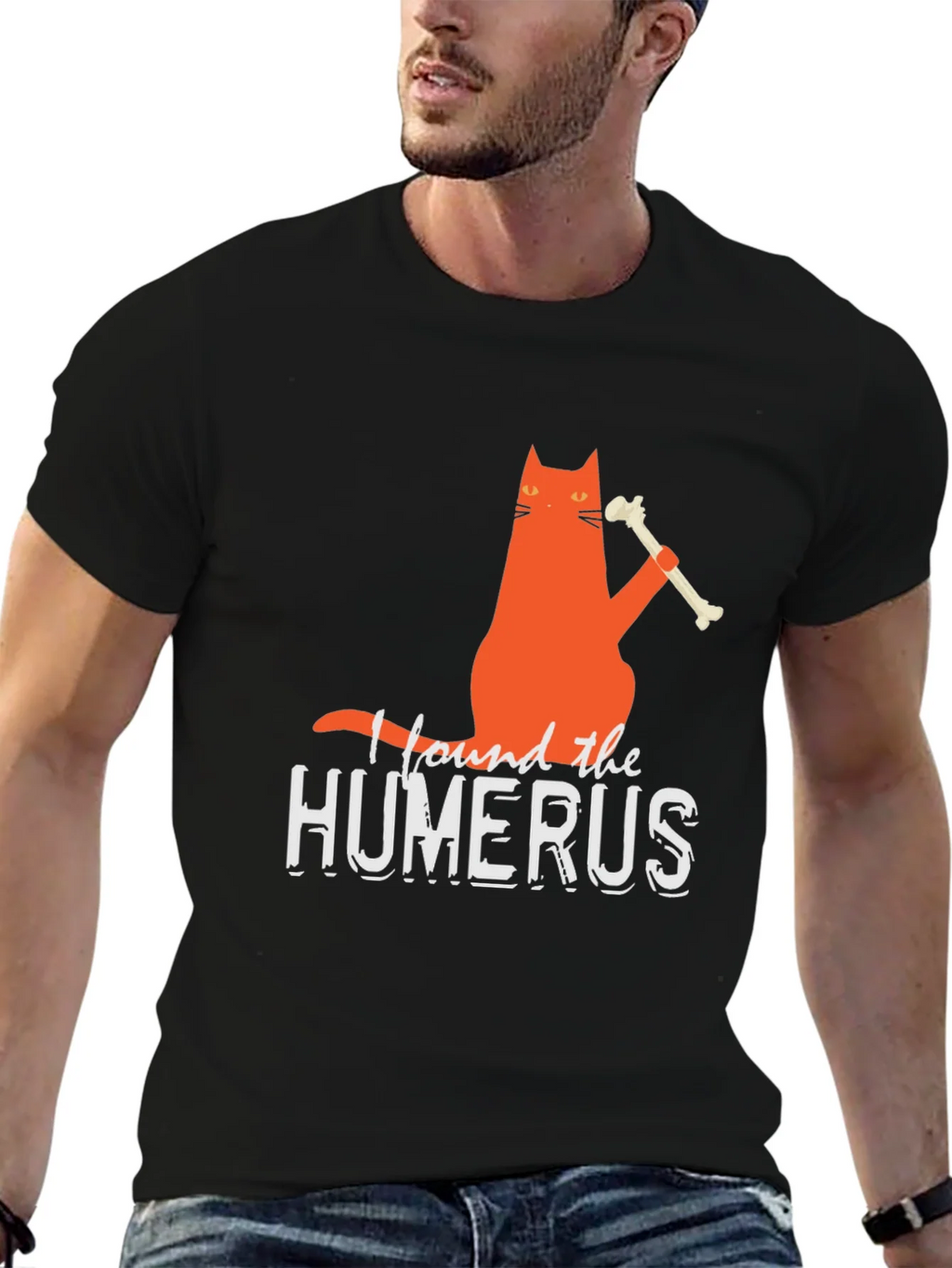 Humorous Cat Humerus T-Shirt product image 6