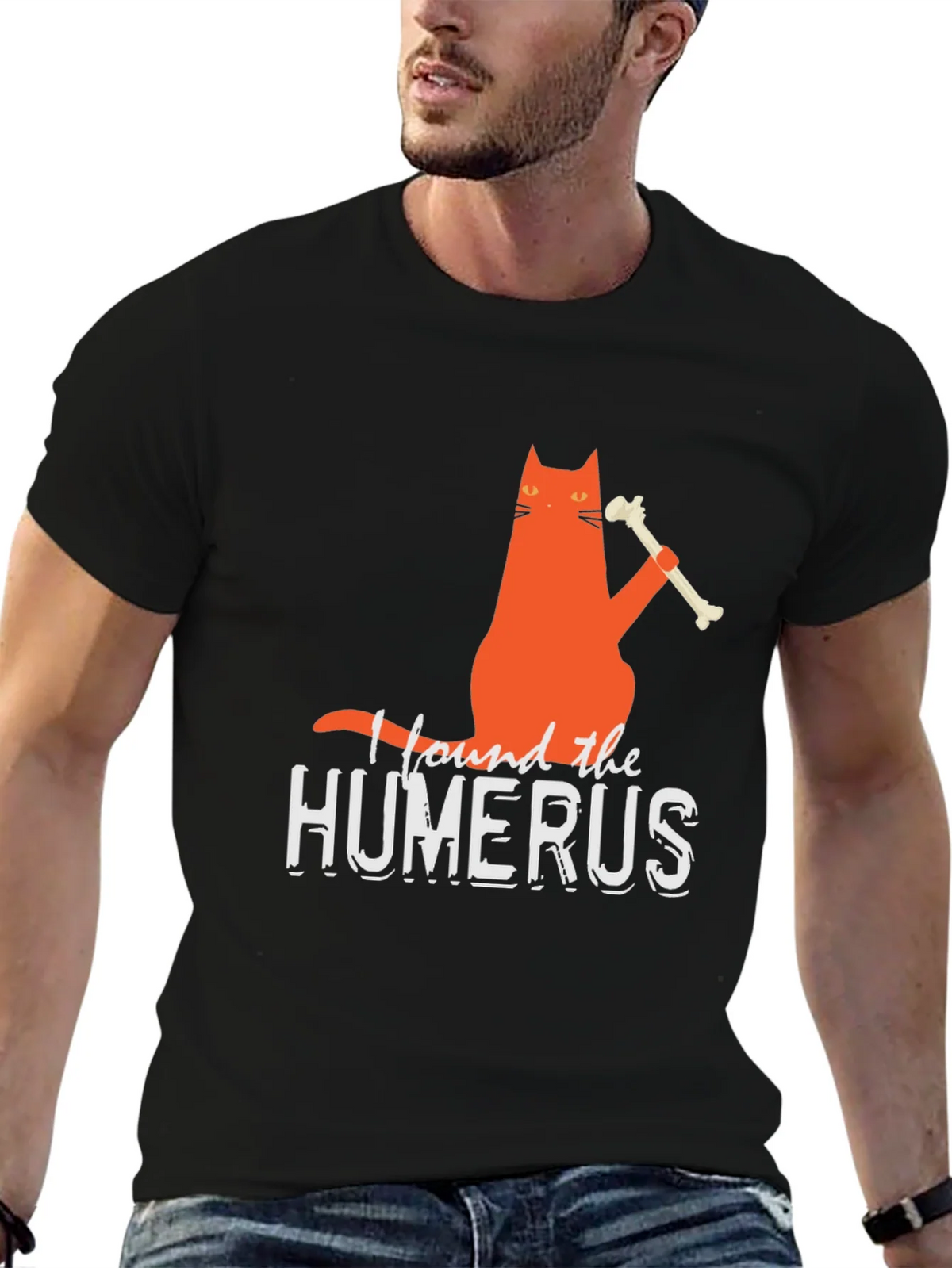 Humorous Cat Humerus T-Shirt product image 6
