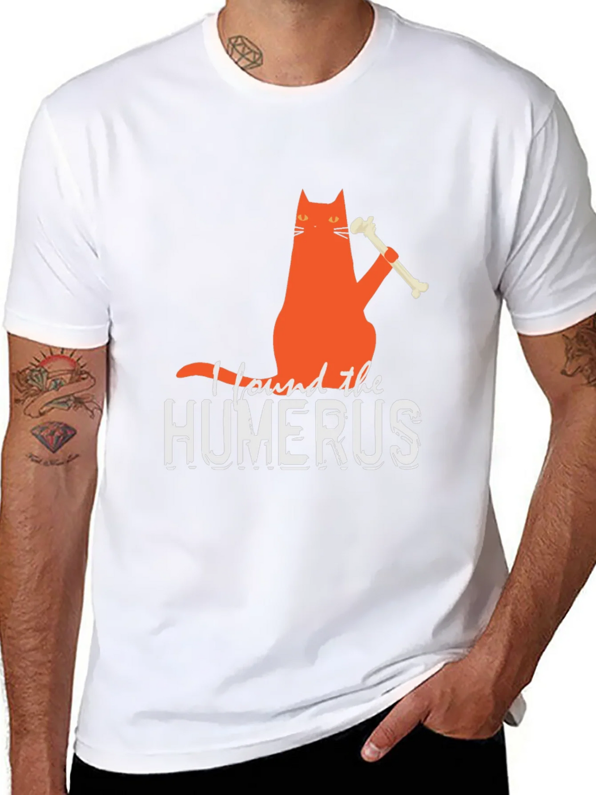 Humorous Cat Humerus T-Shirt product image 7