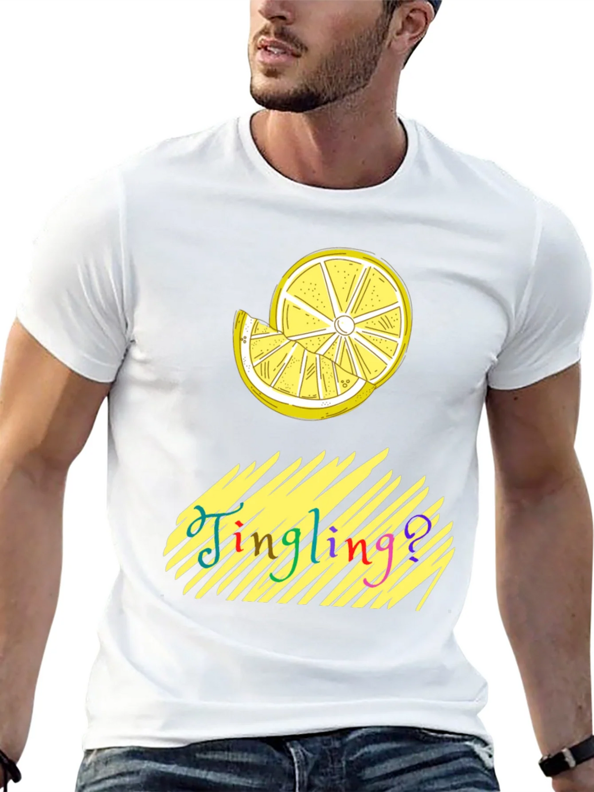 Jingling Lemon Graphic Tee - Soft Cotton product image 12