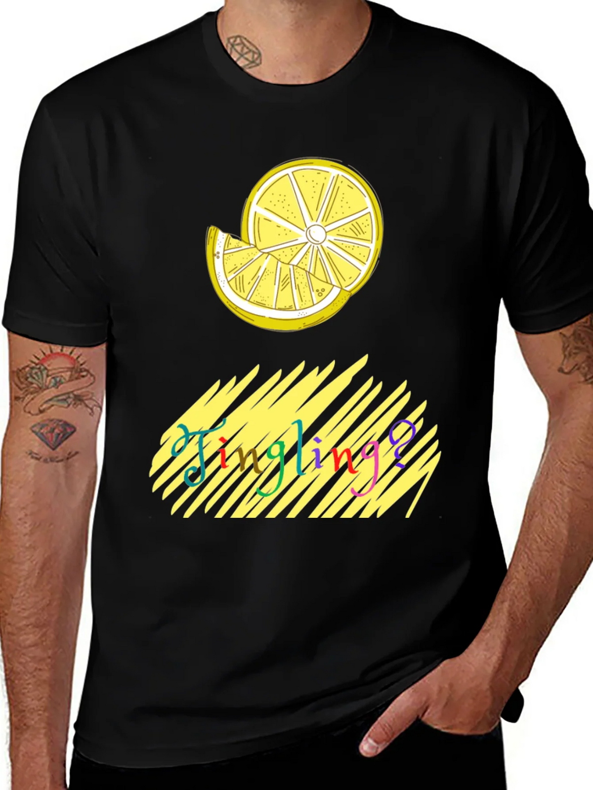 Jingling Lemon Graphic Tee - Soft Cotton product image 1