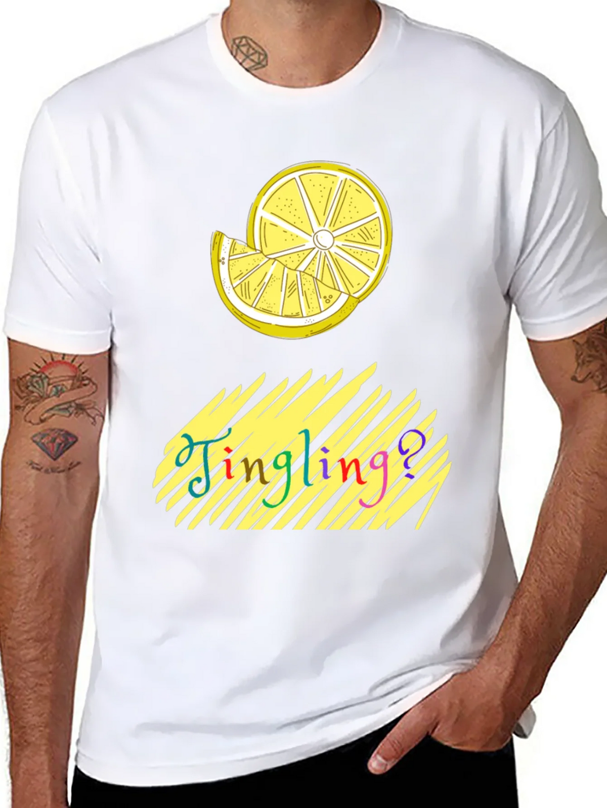 Jingling Lemon Graphic Tee - Soft Cotton product image 7