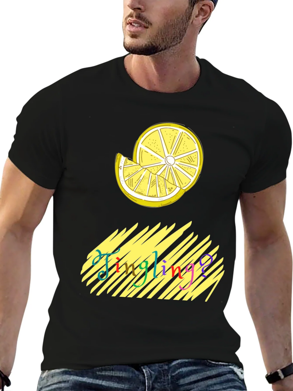 Jingling Lemon Graphic Tee - Soft Cotton product image 6