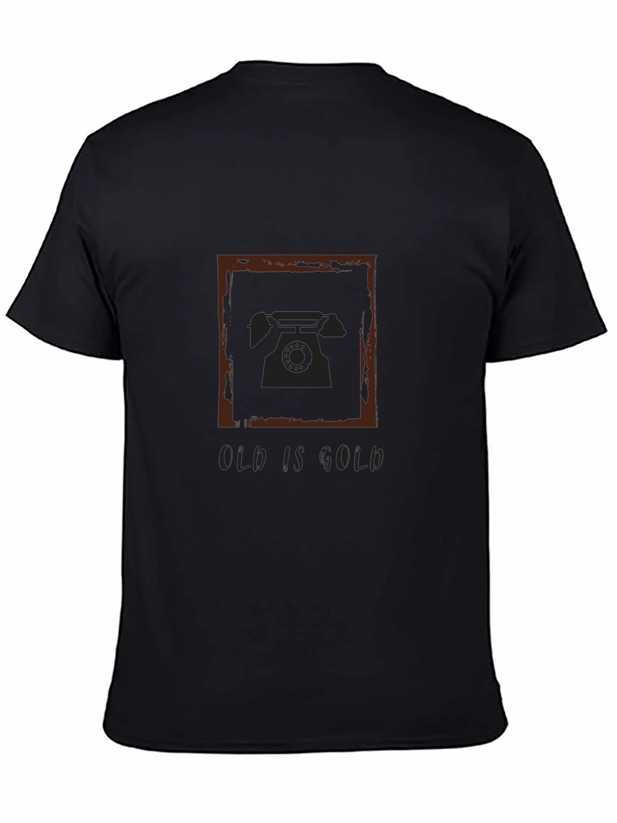Vintage Phone T-Shirt - Old is Gold Retro Tee product image 4