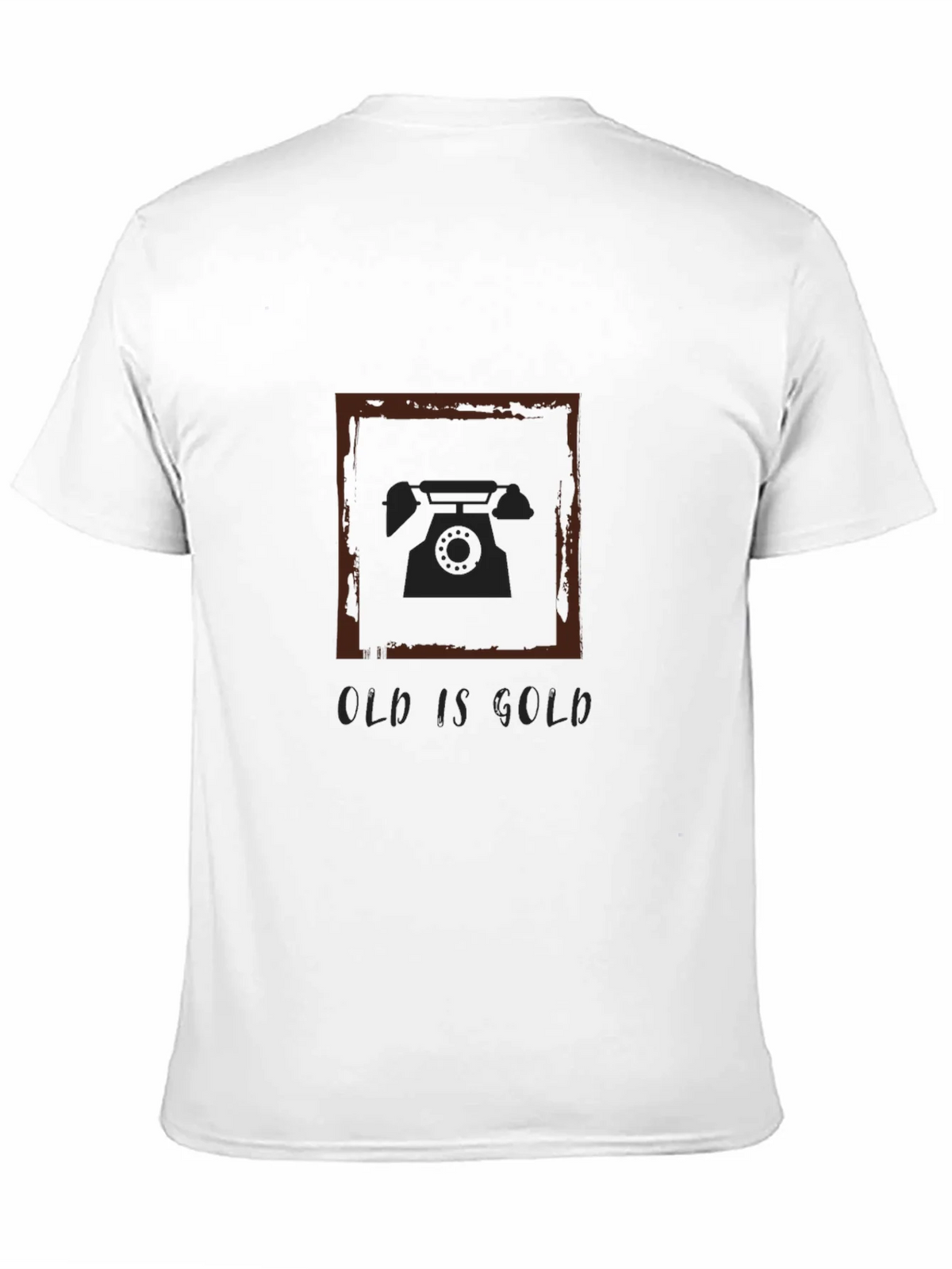 Vintage Phone T-Shirt - Old is Gold Retro Tee product image 10