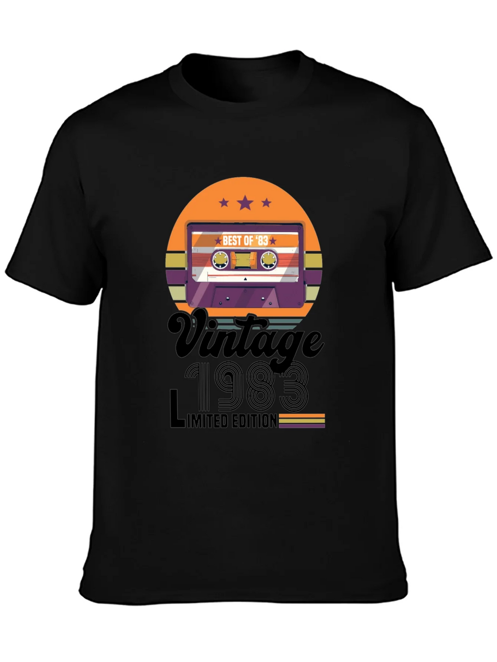 Vintage 1983 Cassette Tape Graphic Tee product image 3