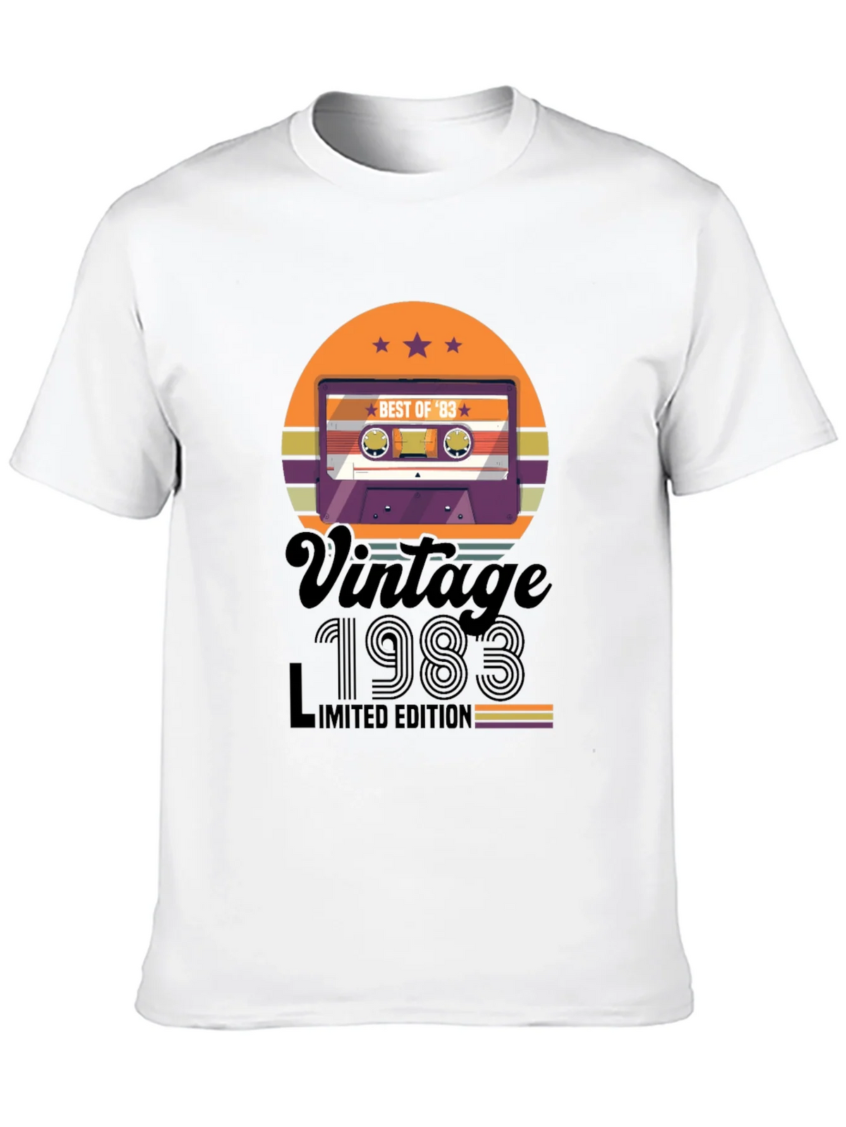 Vintage 1983 Cassette Tape Graphic Tee product image 9