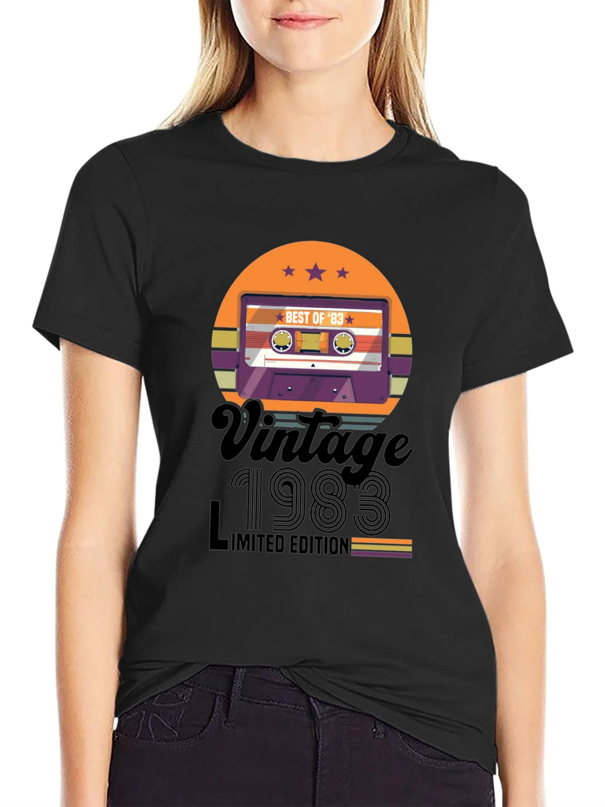 Vintage 1983 Cassette Tape Graphic Tee product image 2