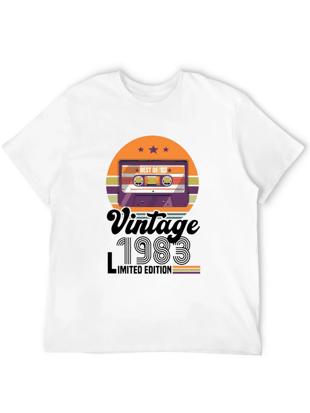 Vintage 1983 Cassette Tape Graphic Tee product image 11