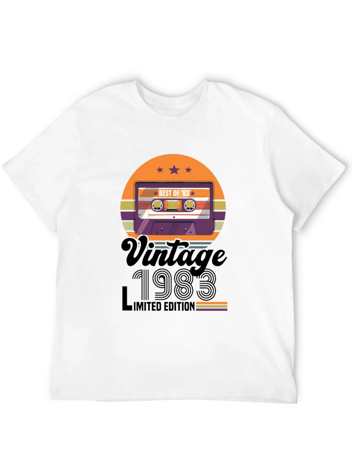 Vintage 1983 Cassette Tape Graphic Tee product image 11