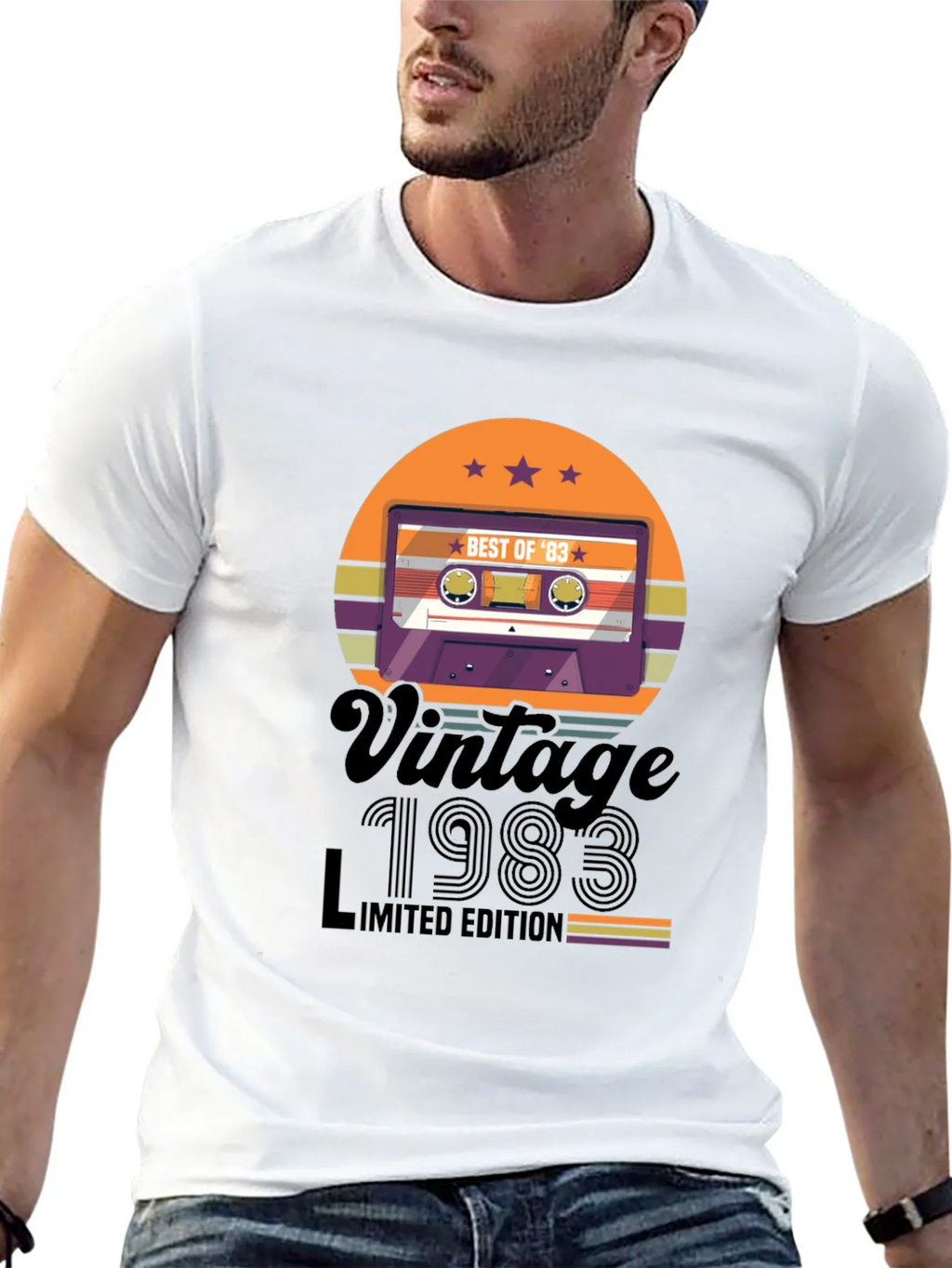 Vintage 1983 Cassette Tape Graphic Tee product image 12