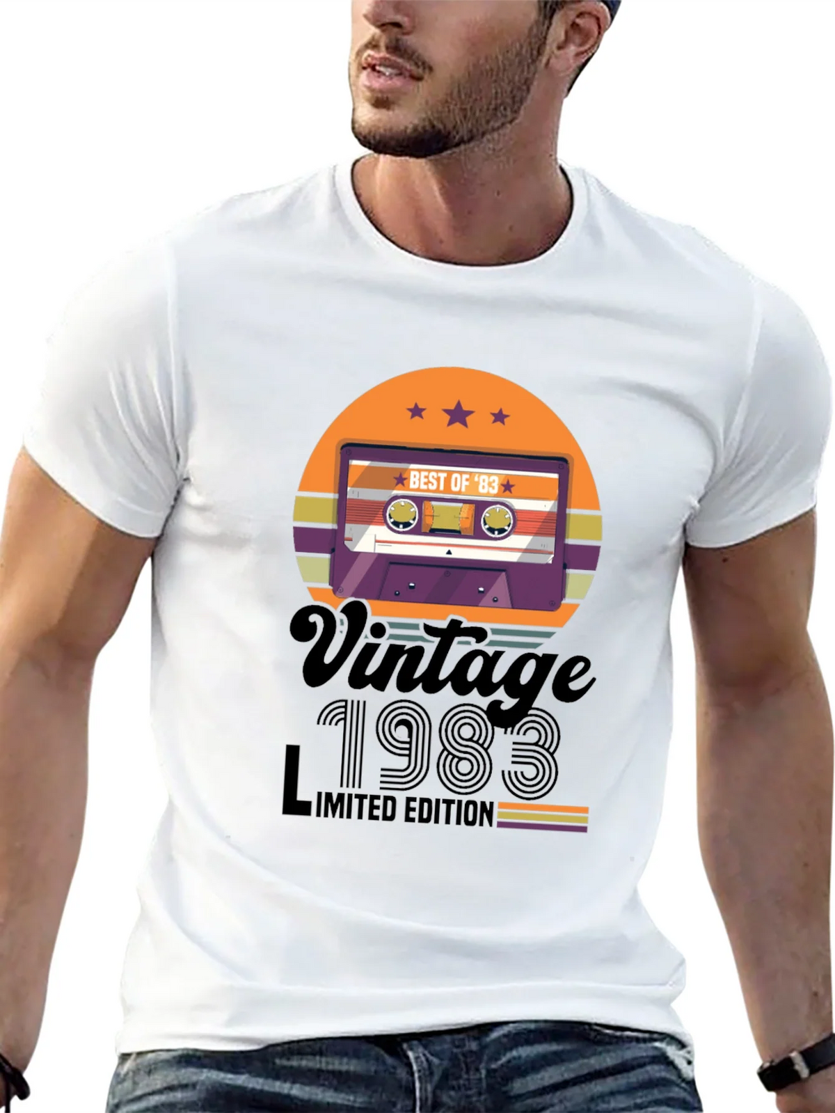 Vintage 1983 Cassette Tape Graphic Tee product image 12