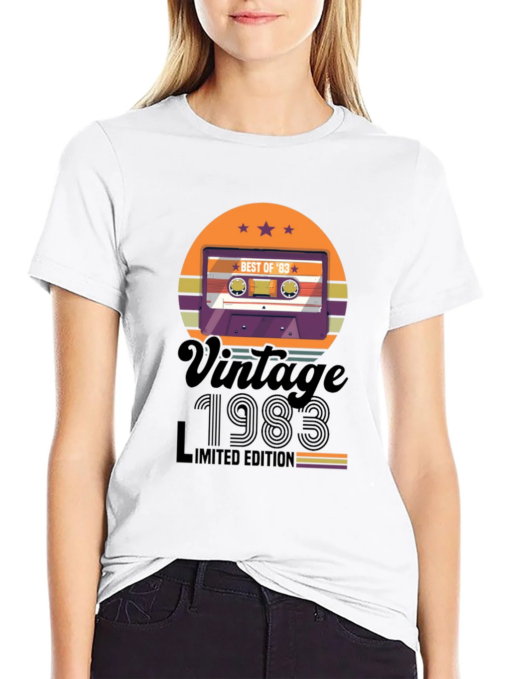 Vintage 1983 Cassette Tape Graphic Tee product image 8