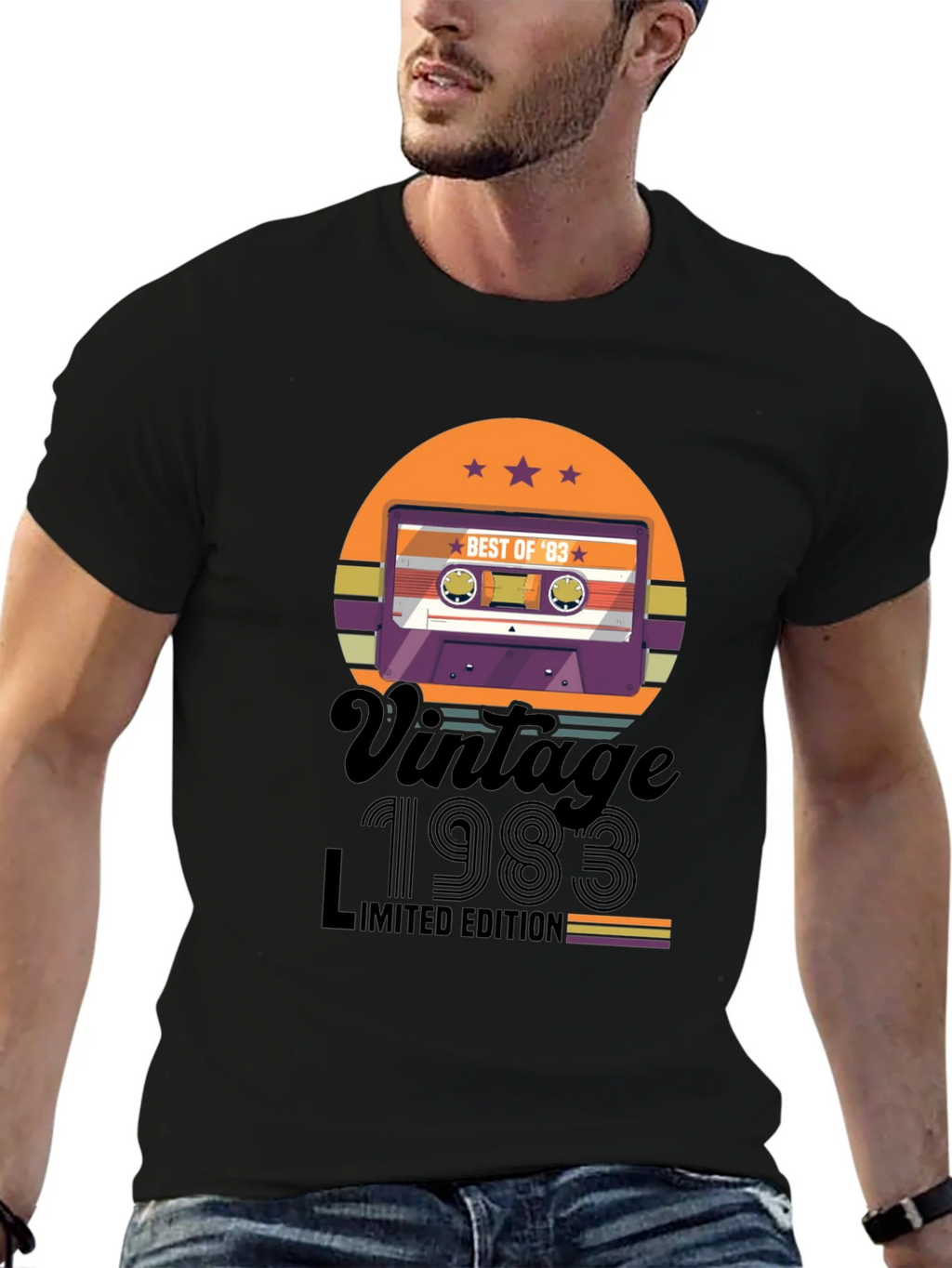 Vintage 1983 Cassette Tape Graphic Tee product image 6