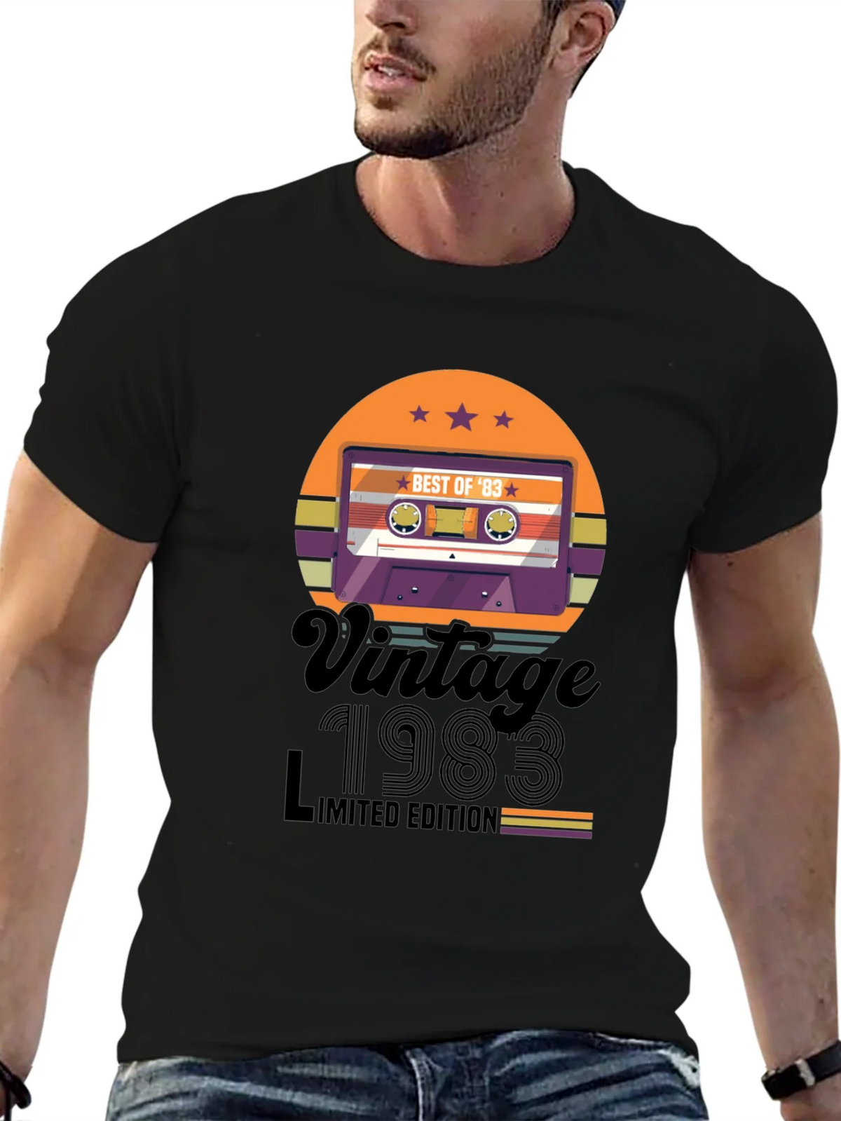 Vintage 1983 Cassette Tape Graphic Tee product image 6