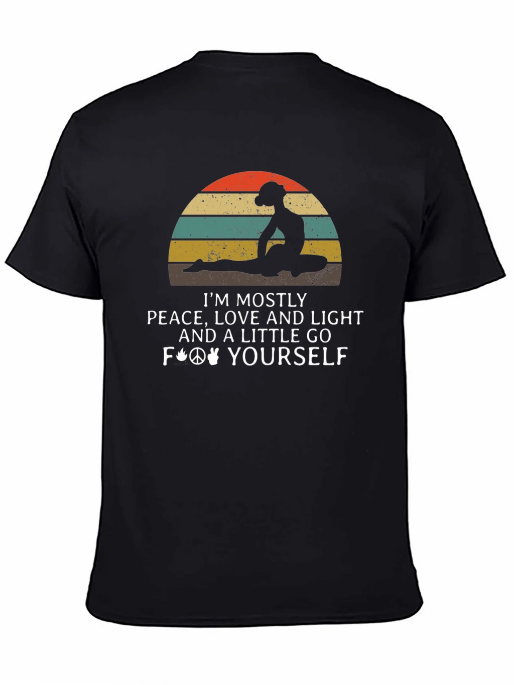 Peace Love Light Graphic T-Shirt product image 4