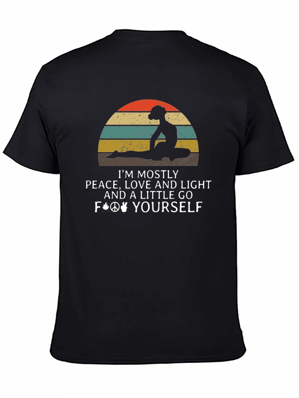 Peace Love Light Graphic T-Shirt product image 4