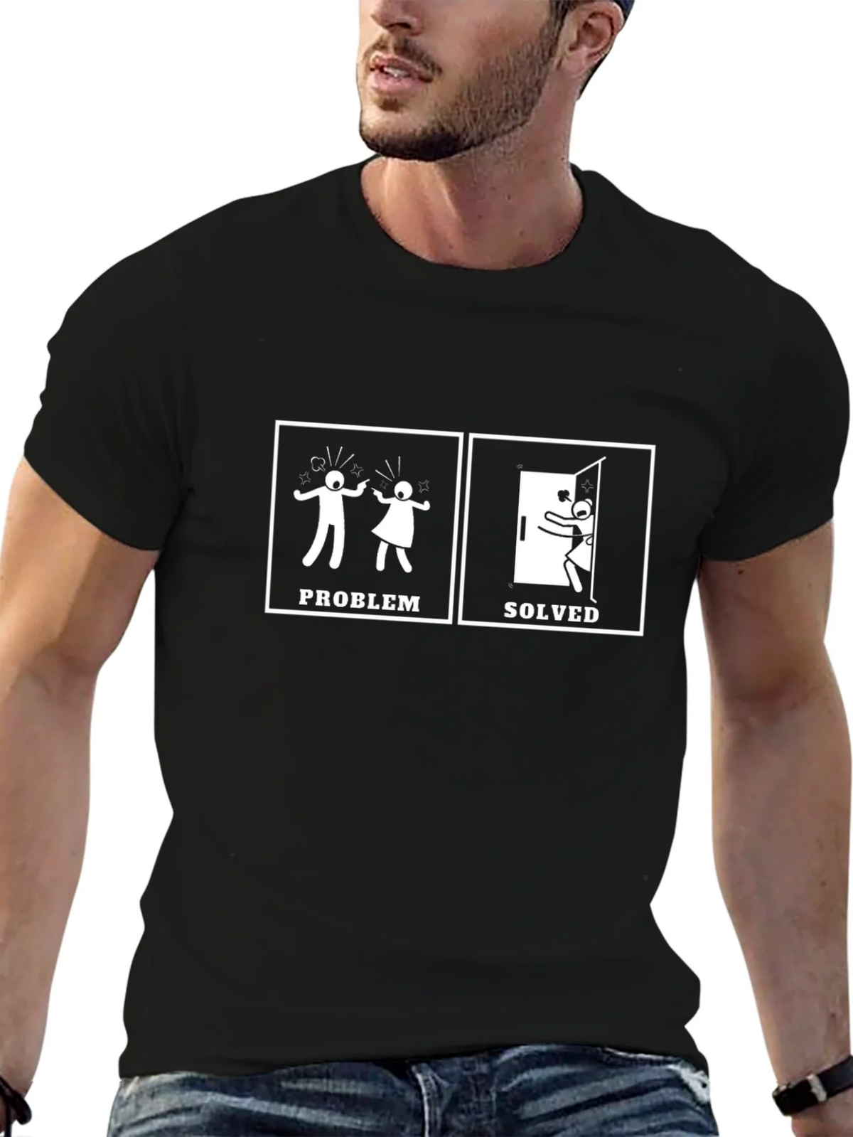 Problem Solved Graphic T-Shirt product image 6