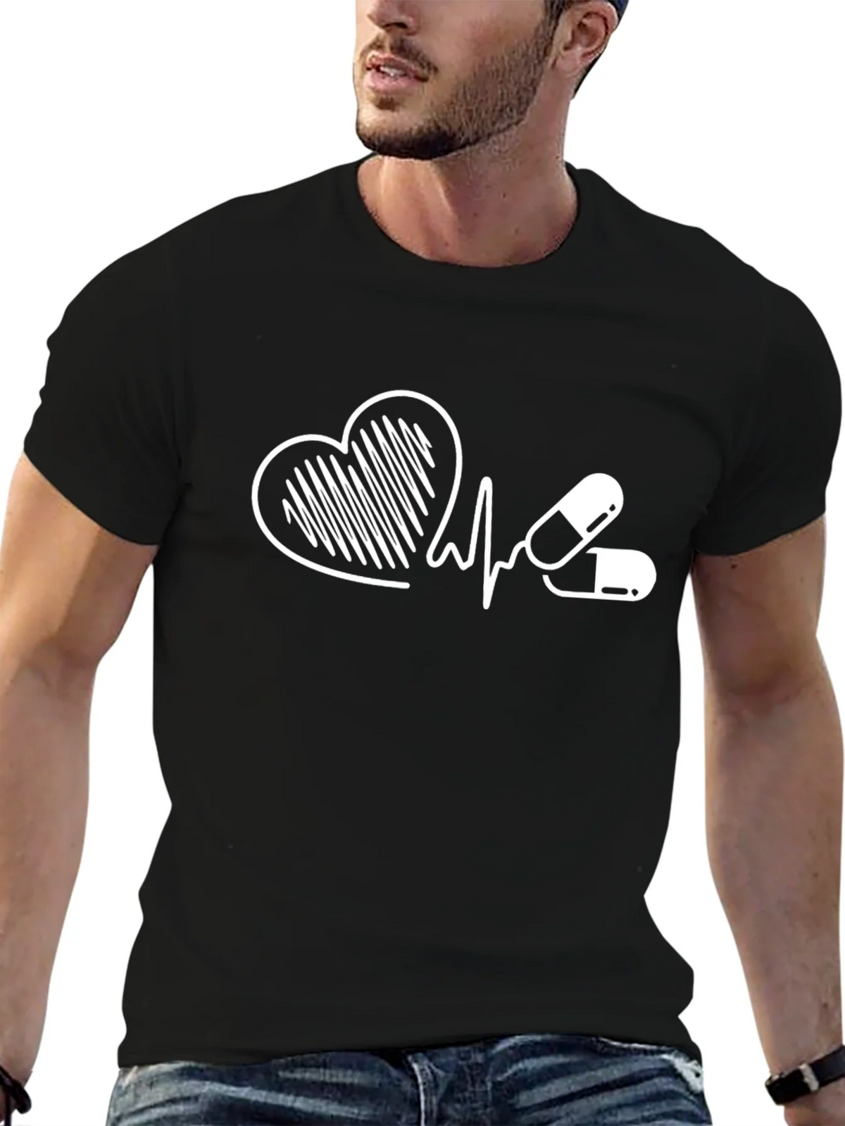 Heartbeat Medicine T-Shirt product image 6