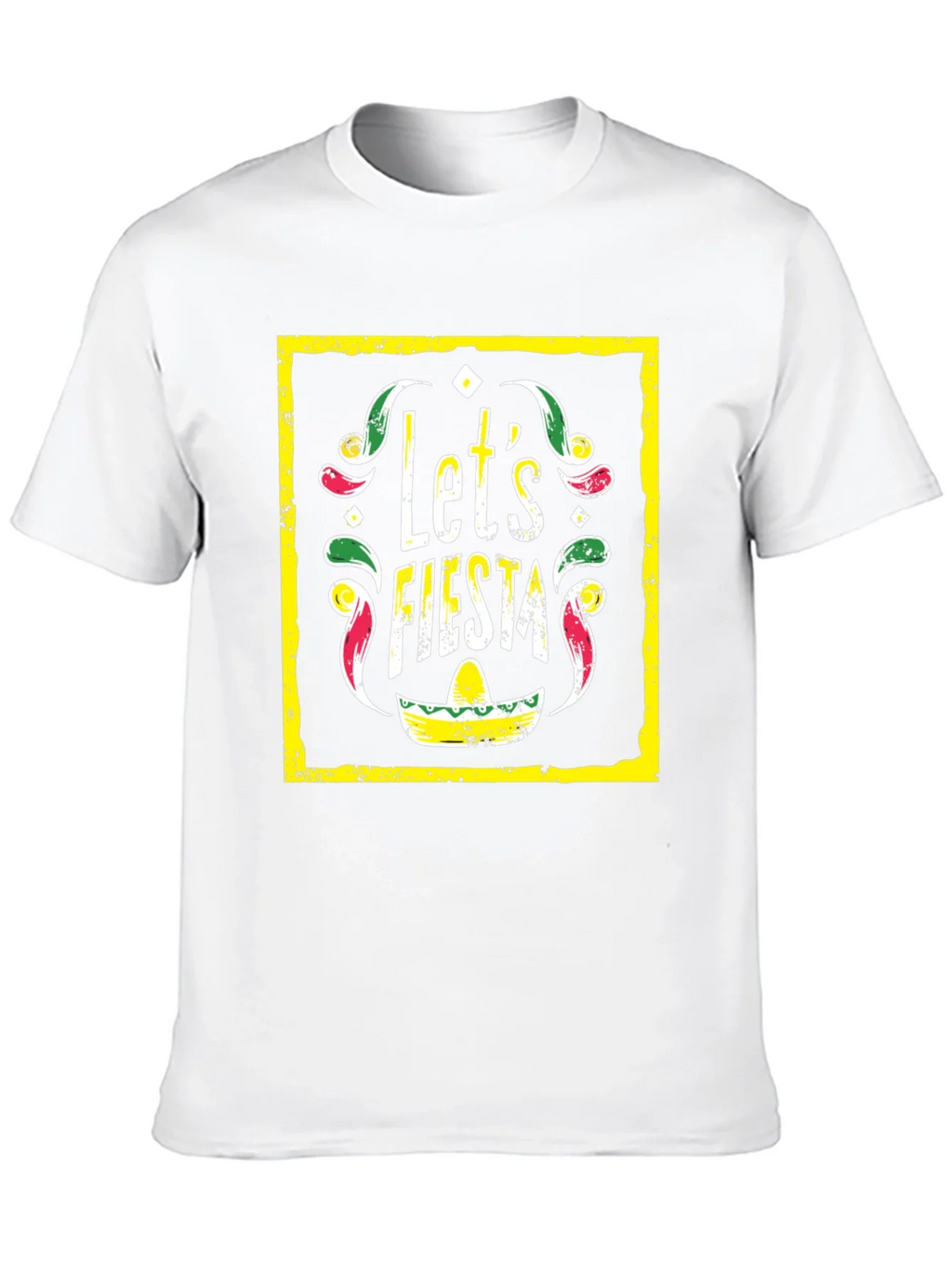 Lets Fiesta Graphic Tee - Black T-Shirt product image 9