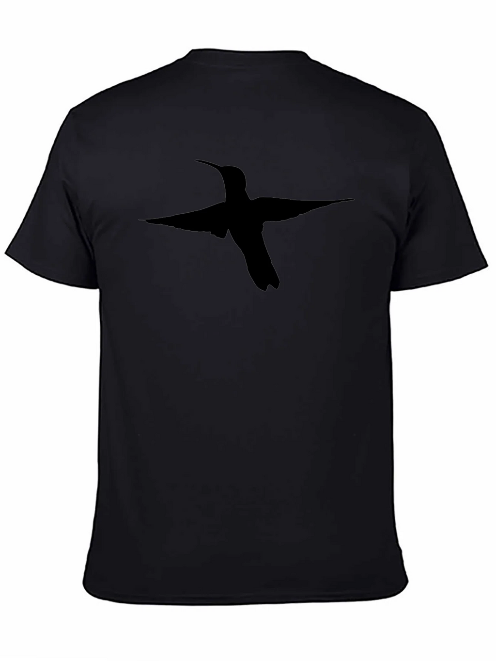 Black Hummingbird Graphic Tee - Stylish Bird Lovers T-Shirt product image 4