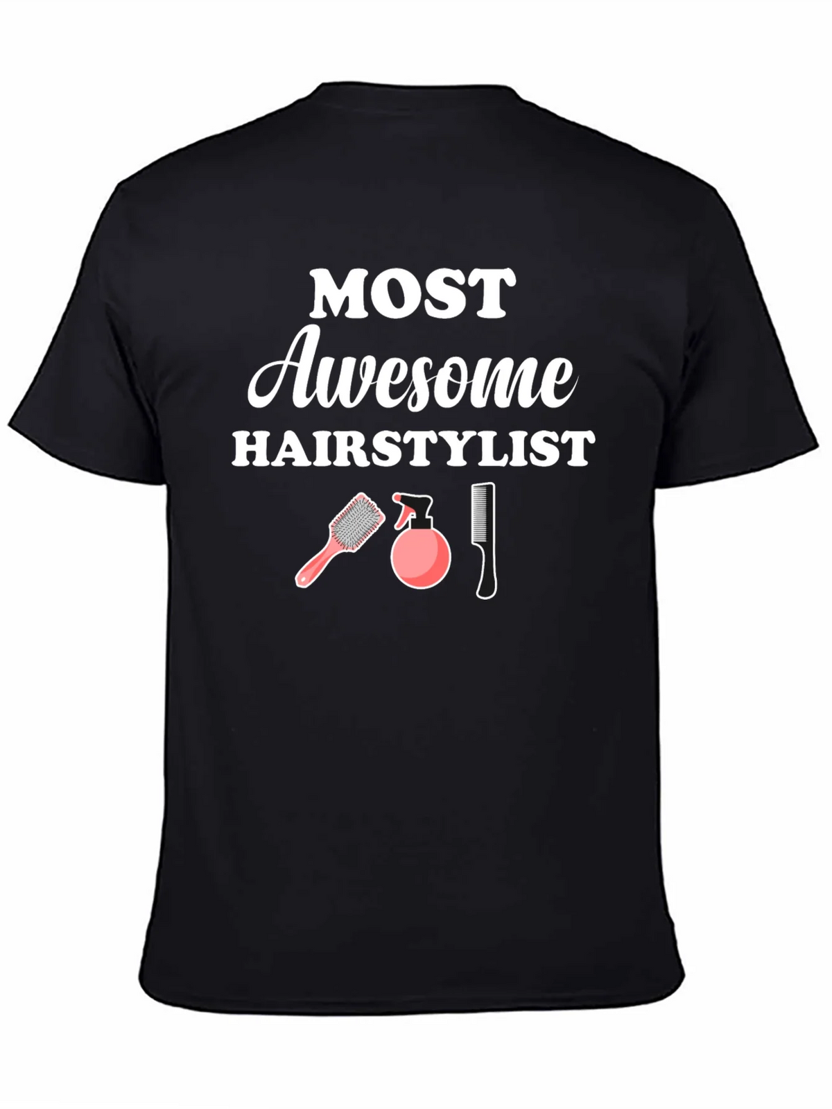 Awesome Hairstylist T-Shirt - Hair Salon Gift product image 3