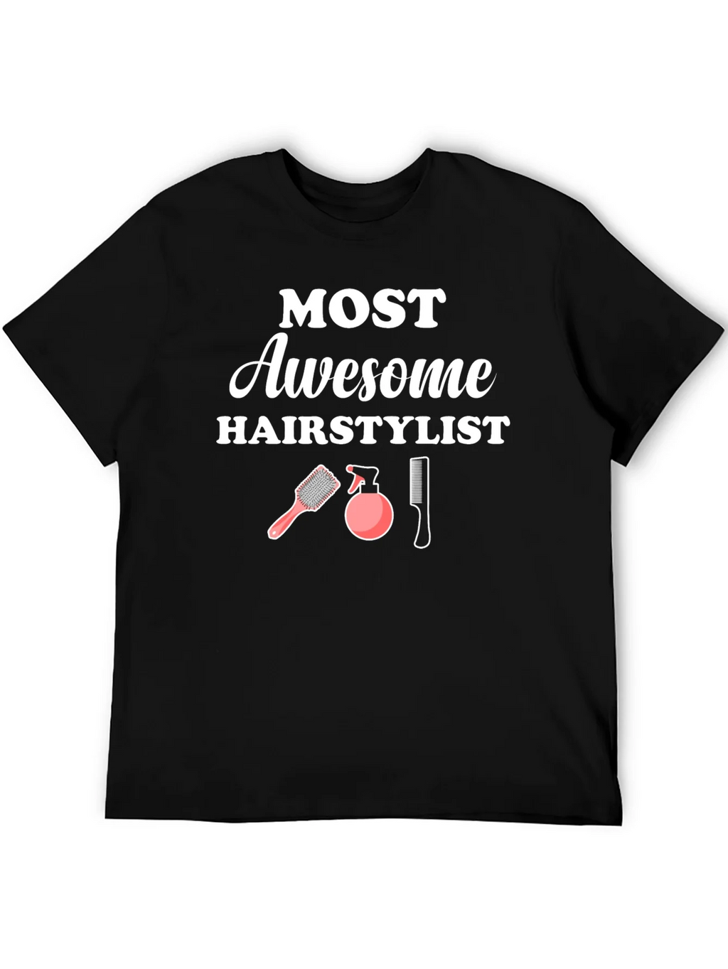 Awesome Hairstylist T-Shirt - Hair Salon Gift product image 4