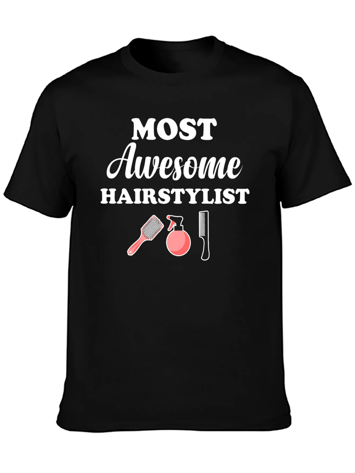 Awesome Hairstylist T-Shirt - Hair Salon Gift product image 2