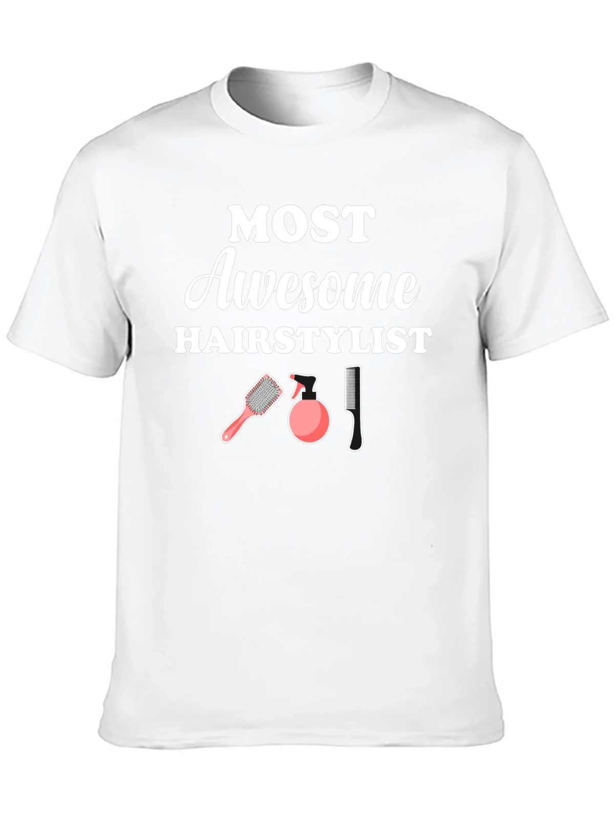 Awesome Hairstylist T-Shirt - Hair Salon Gift product image 8