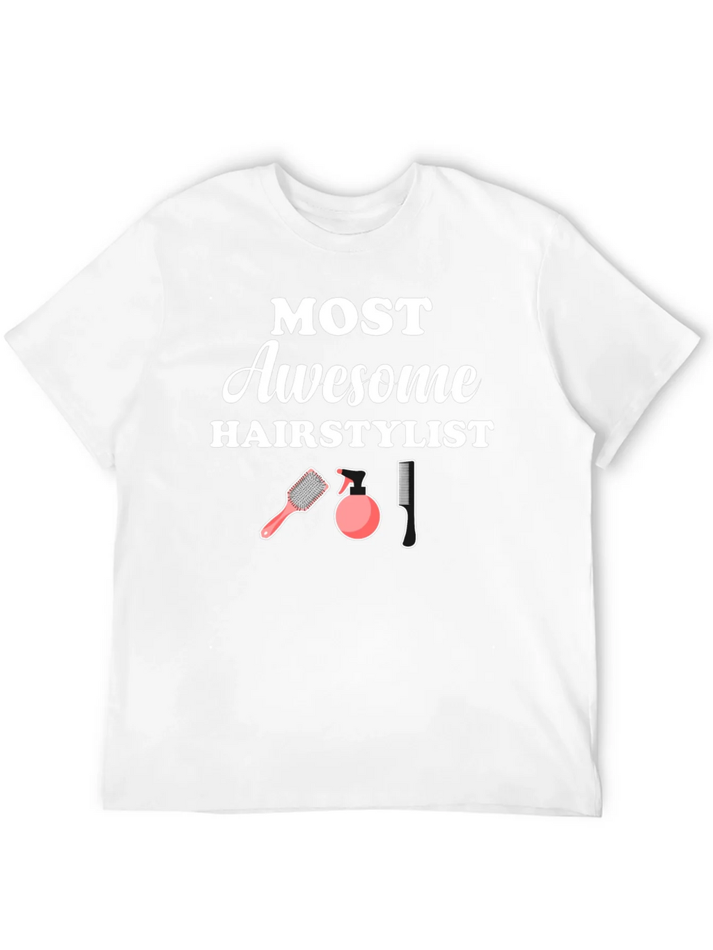 Awesome Hairstylist T-Shirt - Hair Salon Gift product image 9