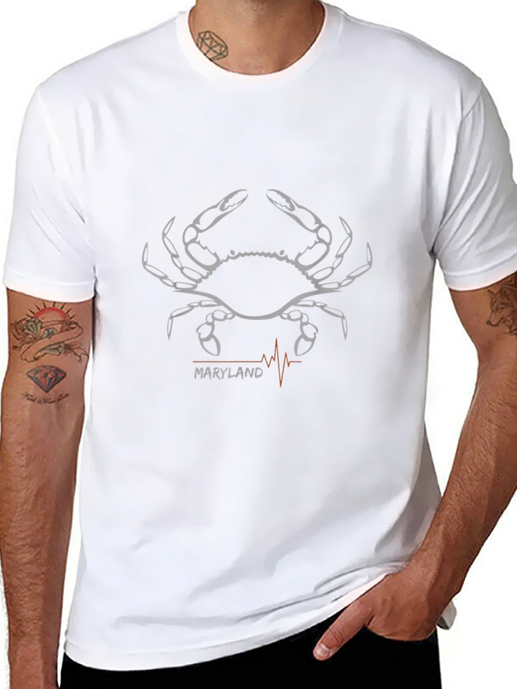 Maryland Crab T-Shirt: State Pride Tee product image 7