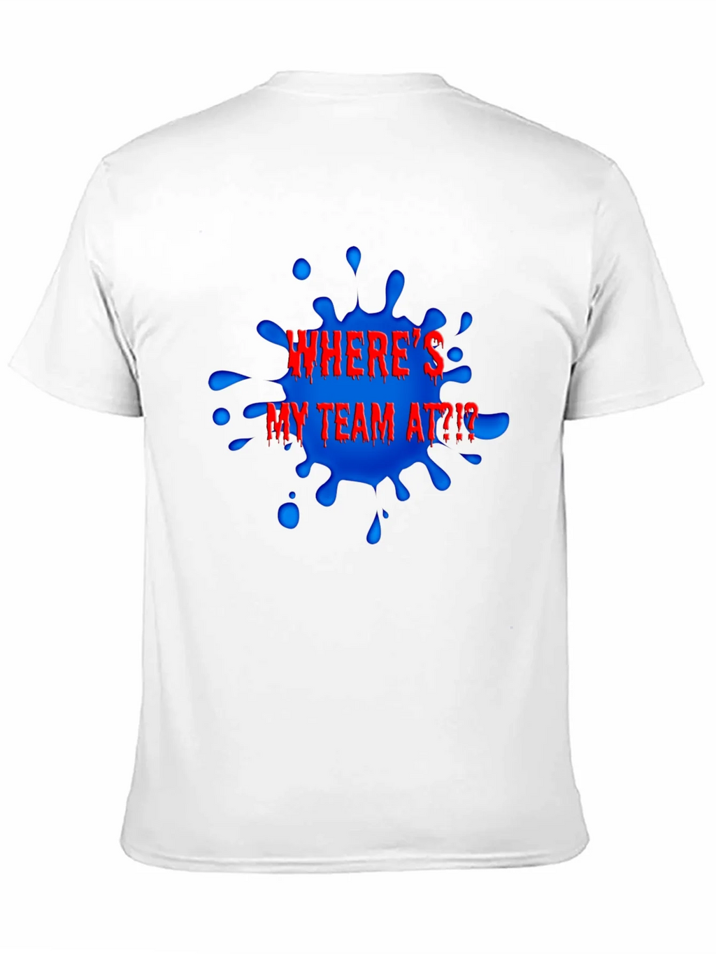 Wheres My Team At?! Black Graphic Tee product image 10