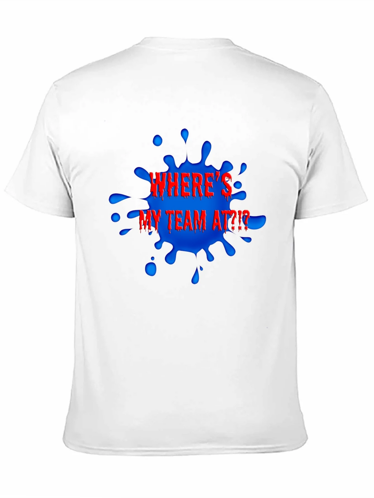 Wheres My Team At?! Black Graphic Tee product image 10