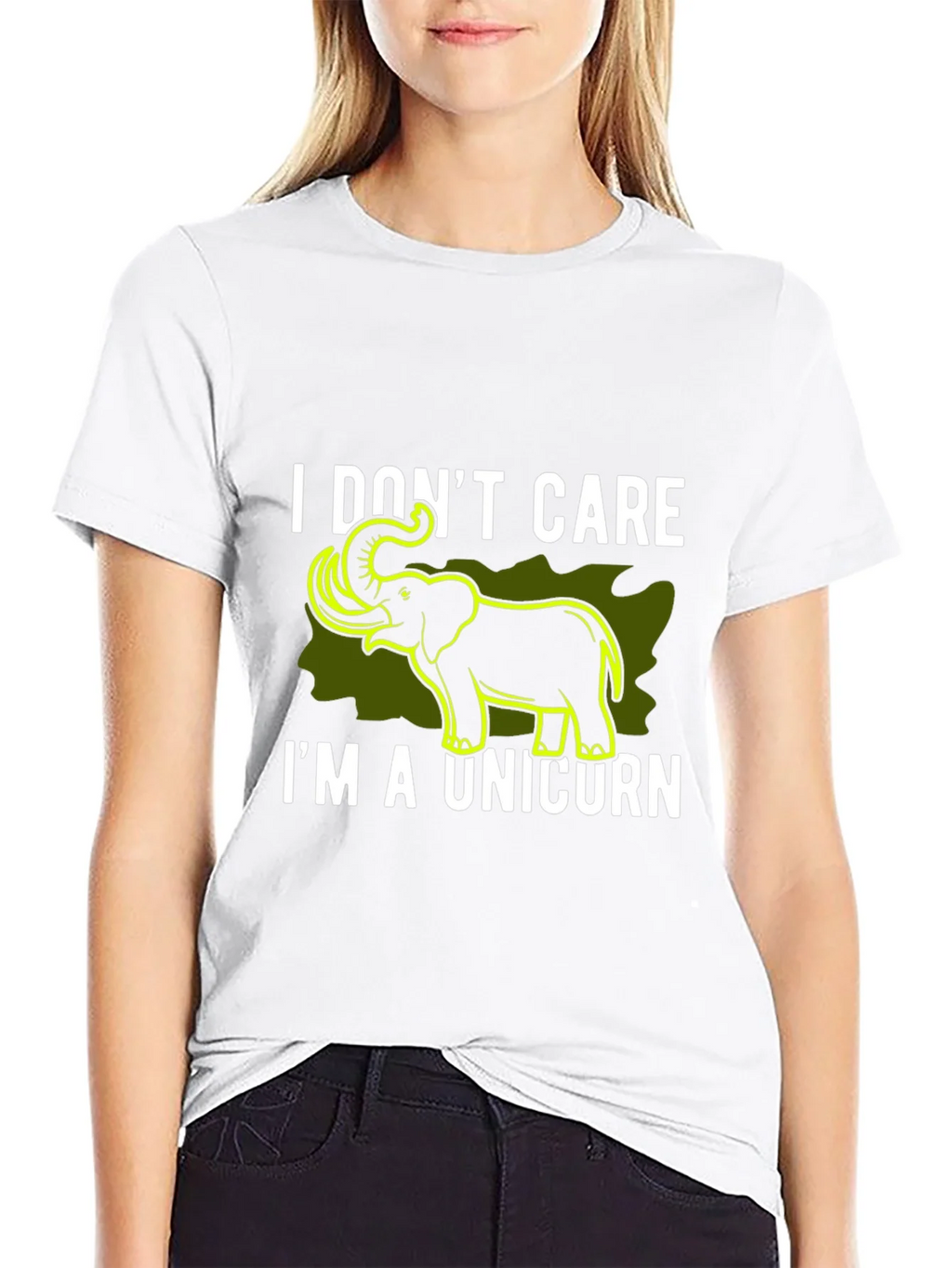 Funny Elephant Unicorn T-Shirt product image 3